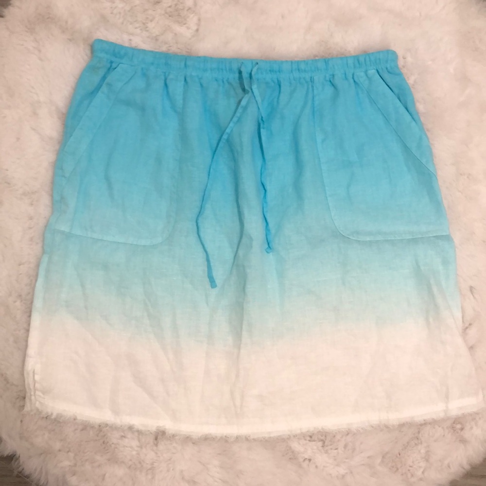 Pure amici 100% linen skirt
